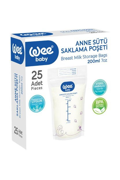 WeeBaby пакет для хранения груд. молока №25 (889) Производитель: Турция Burdabebek